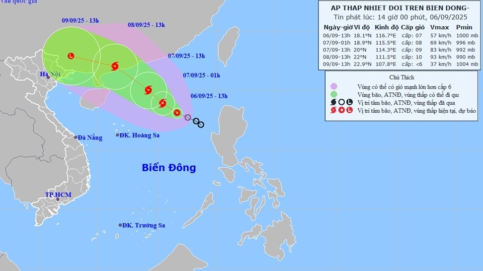 du bao thoi tiet 10 ngay toi 6 169 mien bac nang nong sau chuyen co mua lon dien rong tu 9 119 ap thap nhiet doi kha nang manh thanh bao 70 80