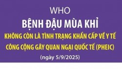 Bệnh đậu mùa khỉ không còn được xem là tình trạng khẩn cấp y tế công cộng gây quan ngại quốc tế