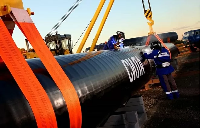 Đường ống khí đốt Sức mạnh Siberia 2