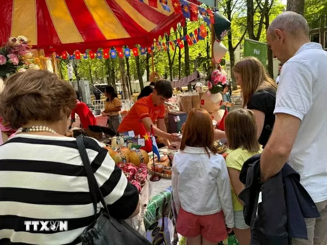 Lễ hội các Đại sứ quán tại La Haye lần thứ 13: Văn hóa Việt tỏa sáng giữa lòng châu Âu Lễ hội các Đại sứ quán tại La Haye lần thứ 13: Văn hóa Việt tỏa sáng giữa lòng châu Âu