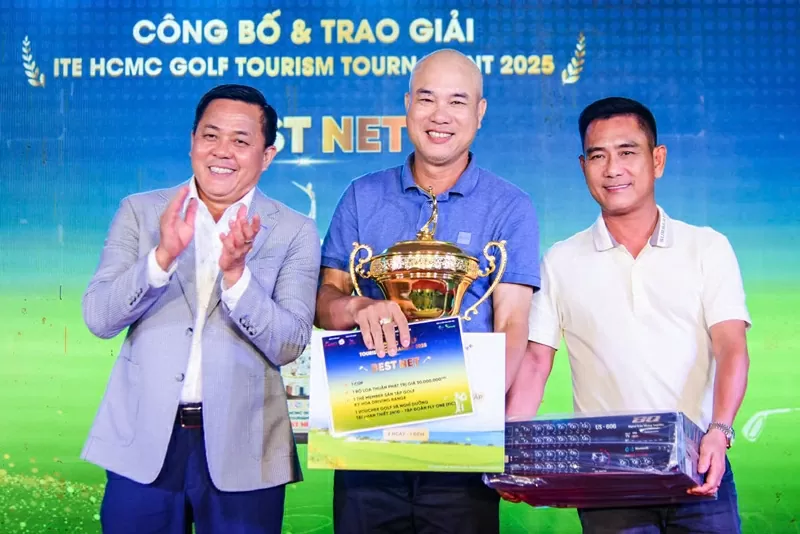 Giải Best Net được trao cho golfer xuất sắc nhất giải đấu Peter Trần.