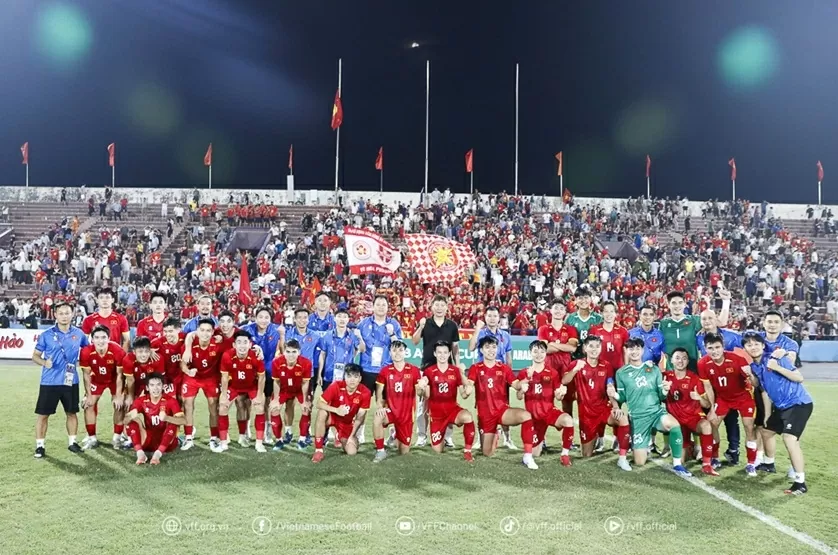FIFA chúc mừng U23 Việt Nam giành vé vào VCK U23 châu Á 2026 FIFA chúc mừng U23 Việt Nam giành vé vào VCK U23 châu Á 2026