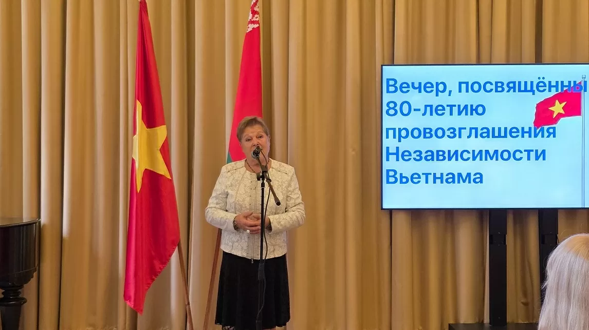 80 năm Quốc khánh Việt Nam tại thủ đô Minsk: Belarus mãi mãi là bạn của Việt Nam