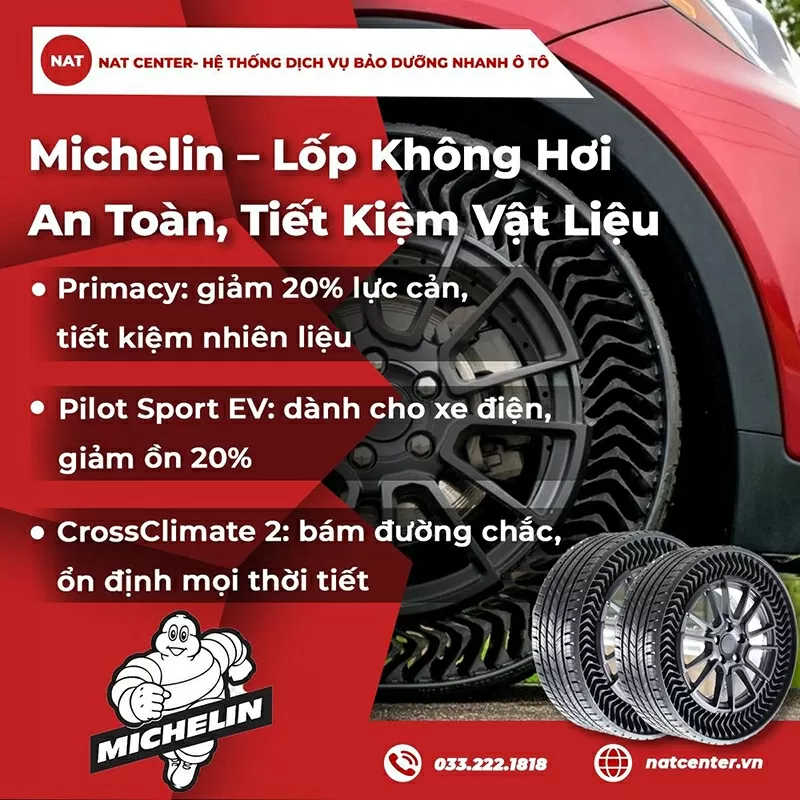 Từ e.Primacy, CrossClimate đến Uptis đều hướng tới sự an toàn & bền vững.