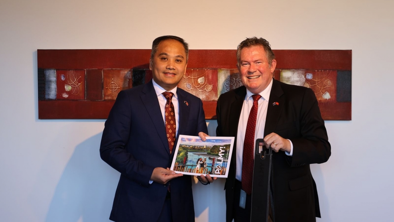 Tăng cường hợp tác giữa các địa phương Việt Nam với thành phố Palmerston North, New Zealand