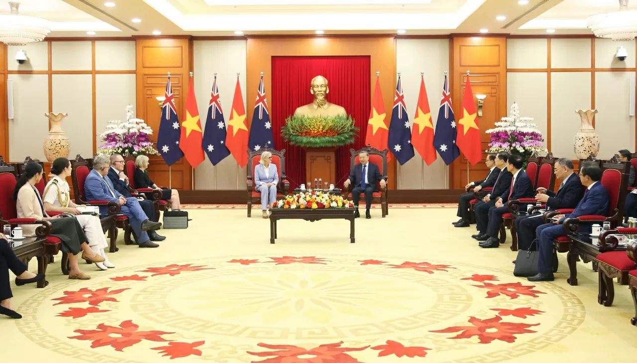 Toàn cảnh buổi Hội kiến. (Ảnh: Thành Long) Toàn cảnh buổi Hội kiến. (Ảnh: Thành Long)