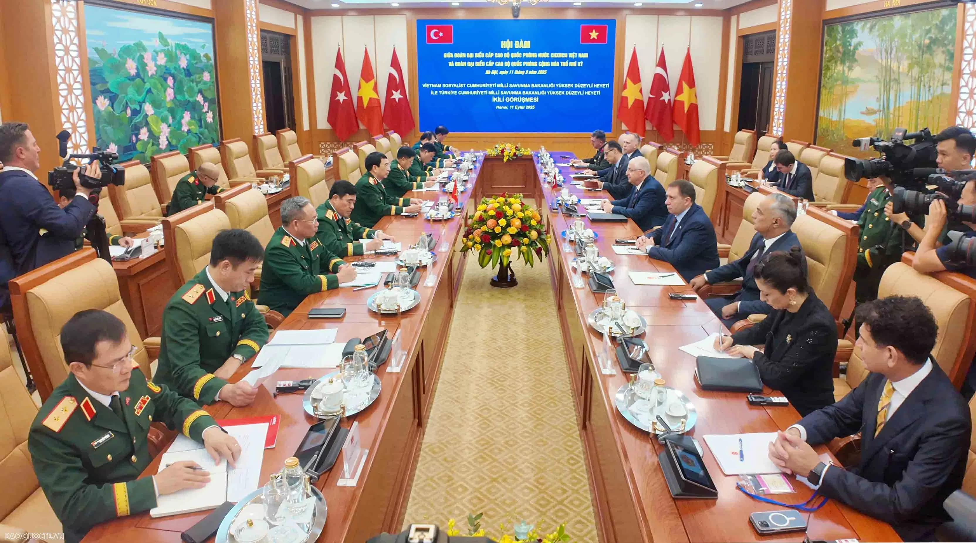 Việt Nam sẵn sàng đón tiếp doanh nghiệp, cơ sở công nghiệp quốc phòng Thổ Nhĩ Kỳ Việt Nam sẵn sàng đón tiếp doanh nghiệp, cơ sở công nghiệp quốc phòng Thổ Nhĩ Kỳ