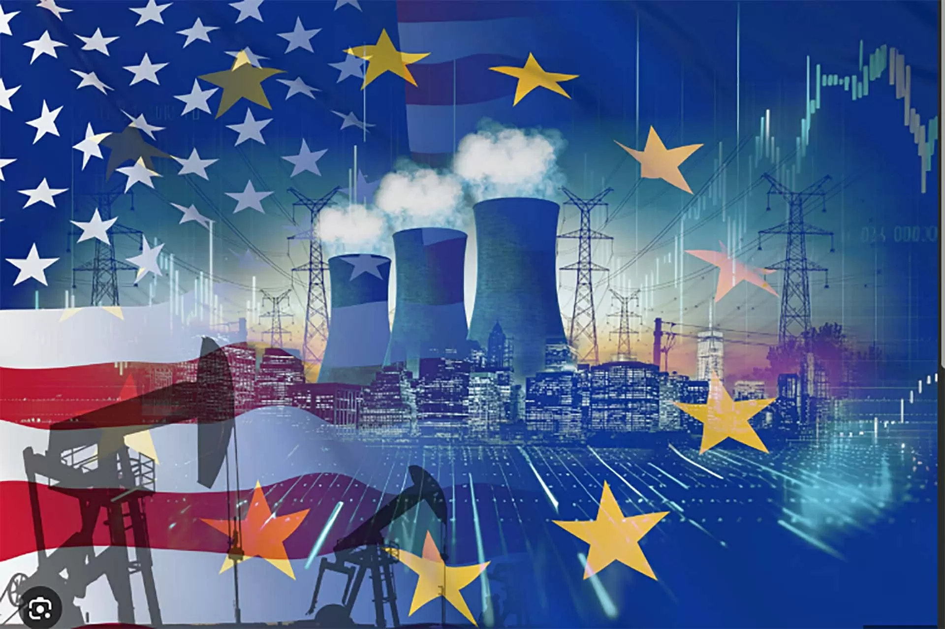 EU bị cảnh báo đang đi vào “vết xe đổ” của chính mình trong thỏa thuận về năng lượng với Mỹ. (Nguồn: Market Watch)