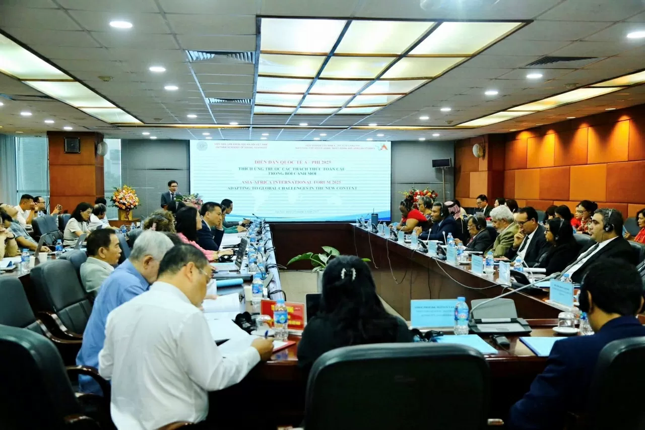 Diễn đàn quốc tế Á - Phi 2025: Nhận diện thách thức, tăng sức chống chịu Diễn đàn quốc tế Á - Phi 2025: Nhận diện thách thức, tăng sức chống chịu