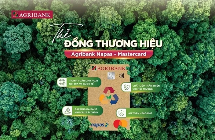 Ngân hàng Agribank tự hào ra mắt thẻ đồng thương hiệu Agribank Napas - Mastercard. Ngân hàng Agribank tự hào ra mắt thẻ đồng thương hiệu Agribank Napas - Mastercard.