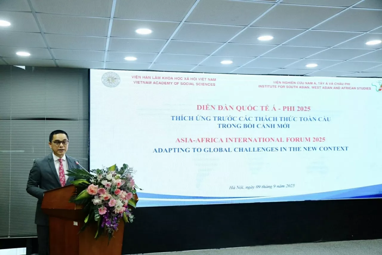 Diễn đàn quốc tế Á - Phi 2025: Nhận diện thách thức, tăng sức chống chịu Diễn đàn quốc tế Á - Phi 2025: Nhận diện thách thức, tăng sức chống chịu