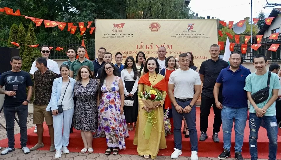 Long trọng tổ chức Lễ kỷ niệm 80 năm Quốc khánh Việt Nam tại Bulgaria