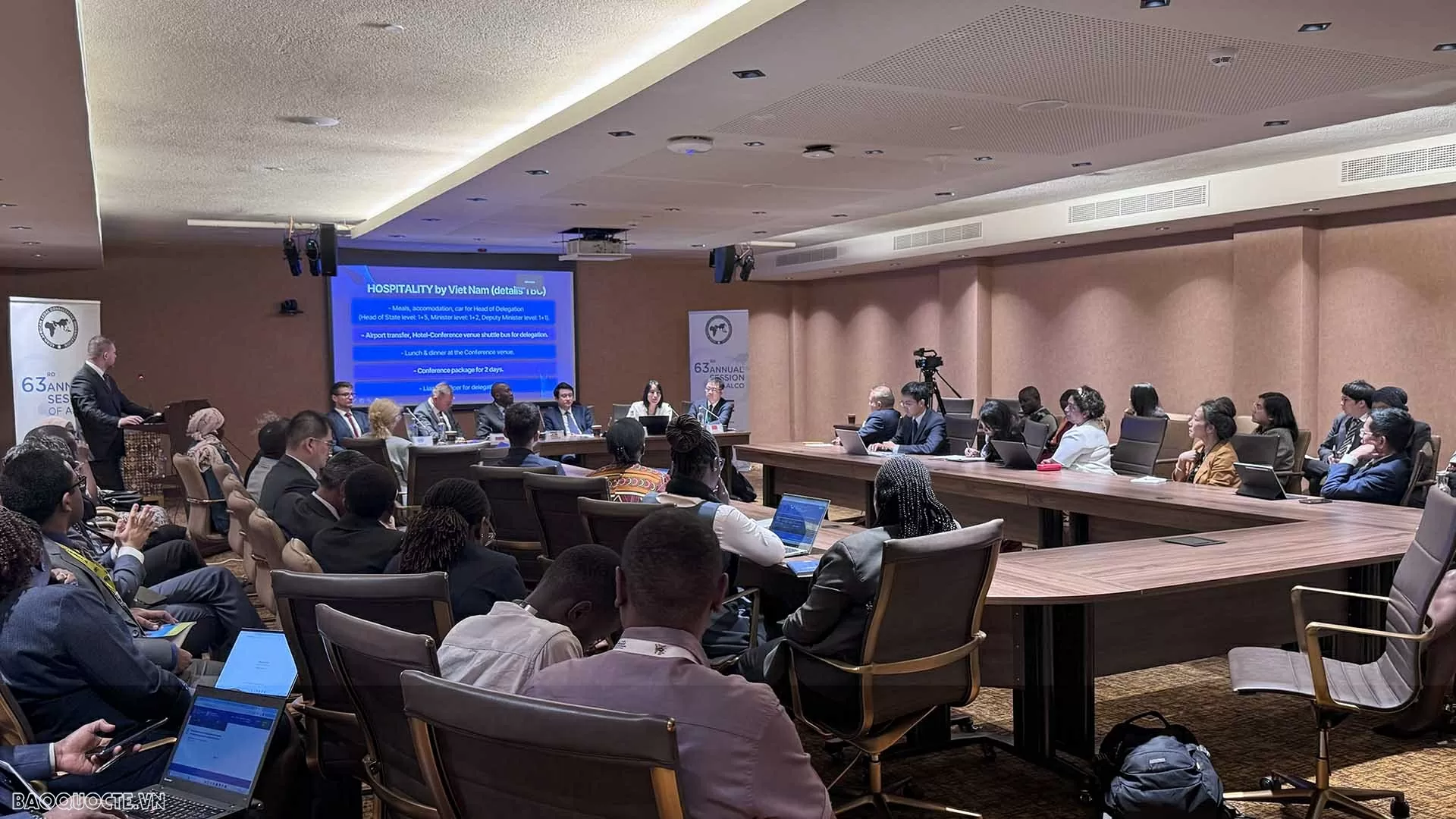 Việt Nam tham dự Hội nghị lần thứ 63 của AALCO tại Uganda và giới thiệu về Lễ mở ký Công ước của LHQ về chống tội phạm mạng