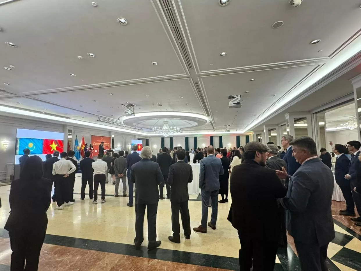 Kỷ niệm 80 năm Quốc khánh Việt Nam tại Astana: Việt Nam và Kazakhstan cùng hướng tới tương lai hòa bình, hợp tác và thịnh vượng Kỷ niệm 80 năm Quốc khánh Việt Nam tại Astana: Việt Nam và Kazakhstan cùng hướng tới tương lai hòa bình, hợp tác và thịnh vượng
