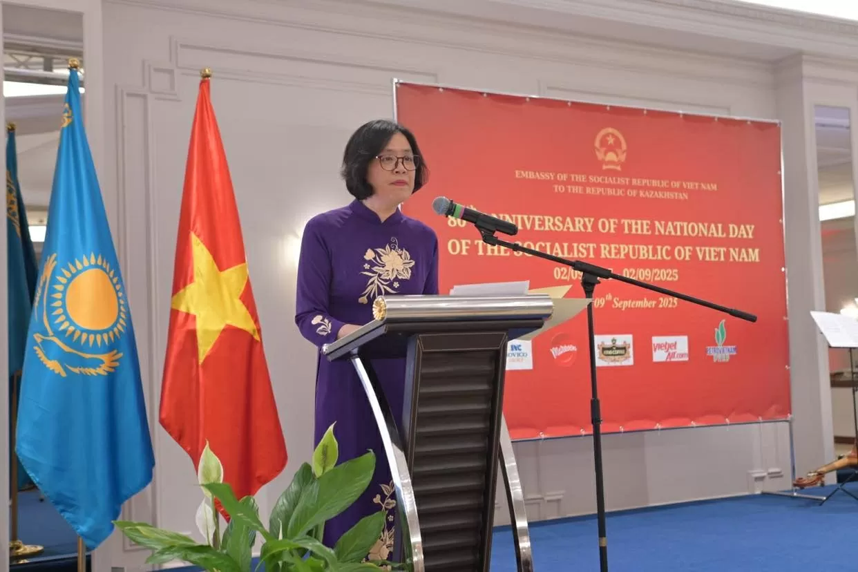 Kỷ niệm 80 năm Quốc khánh Việt Nam tại Astana: Việt Nam và Kazakhstan cùng hướng tới tương lai hòa bình, hợp tác và thịnh vượng