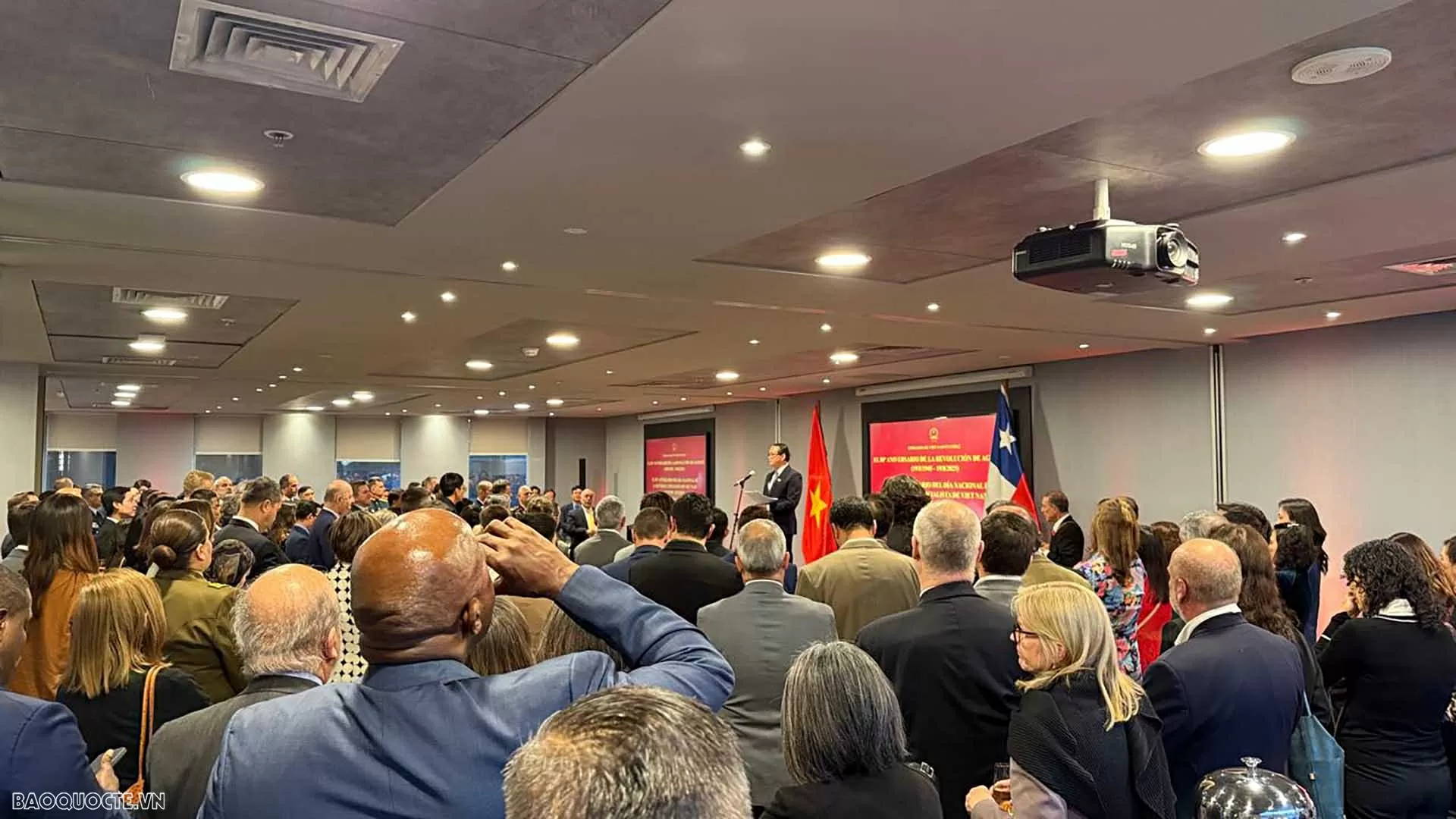 Đại sứ quán Việt Nam tại Chile tổ chức kỷ niệm 80 năm Cách mạng tháng Tám và Quốc khánh 2/9