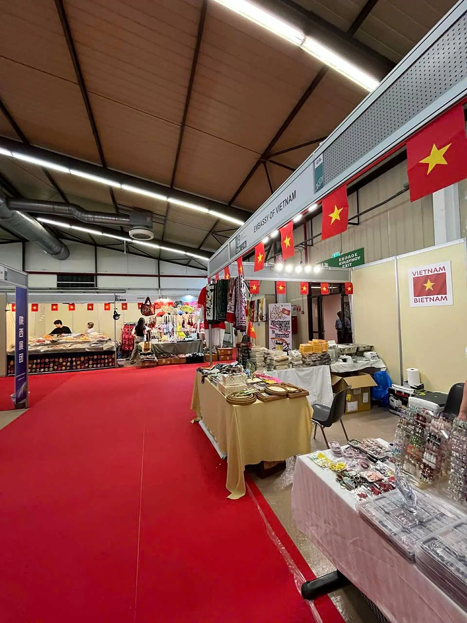 Góc Việt Nam tại Triển lãm.