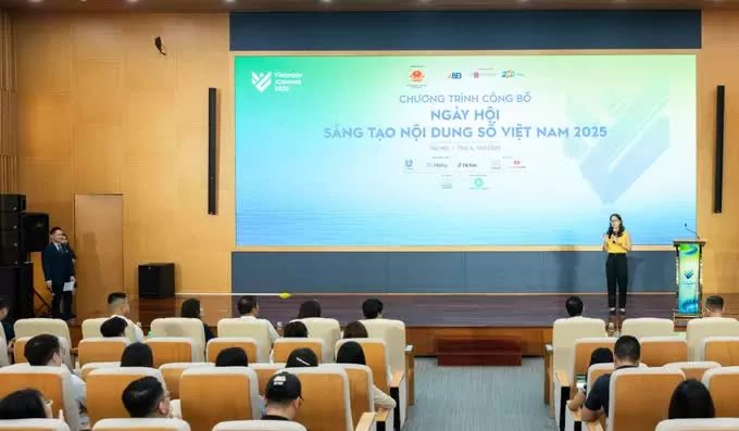 Công bố chương trình Ngày hội Sáng tạo nội dung số Việt Nam 2025 Công bố chương trình Ngày hội Sáng tạo nội dung số Việt Nam 2025