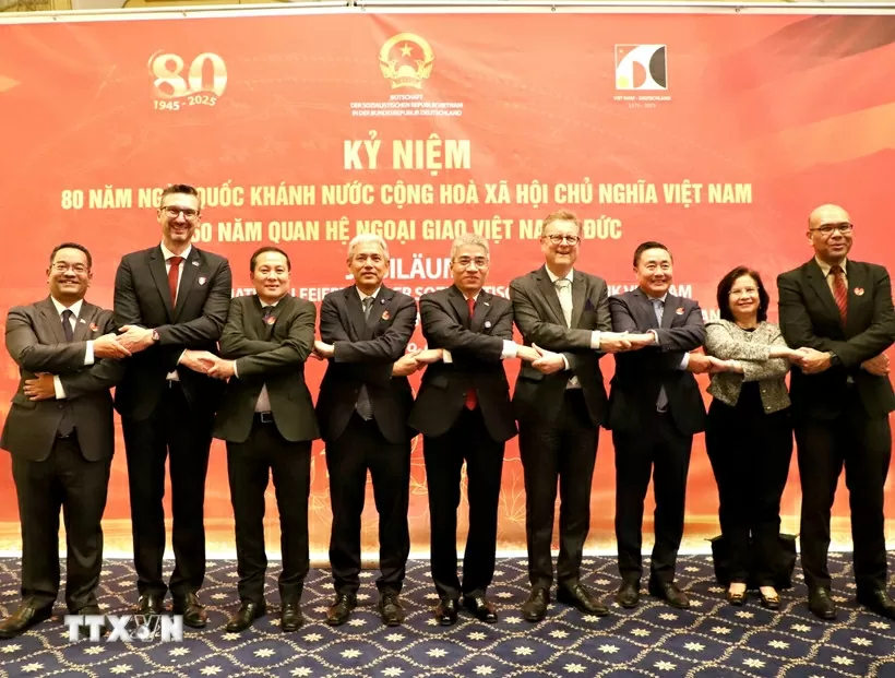Kỷ niệm 80 năm Quốc khánh và 50 năm quan hệ ngoại giao Việt Nam-Đức tại Berlin
