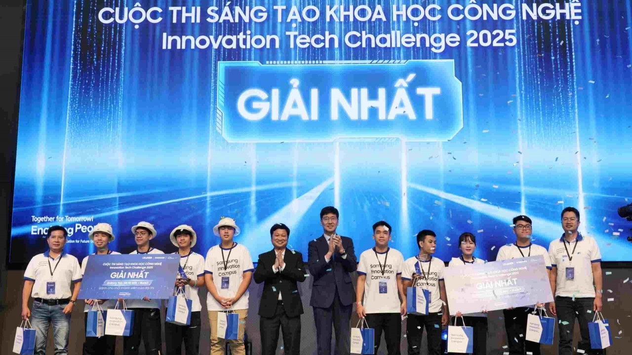 Tổng kết dự án phát triển nhân tài công nghệ Samsung Innovation Campus 2024-2025