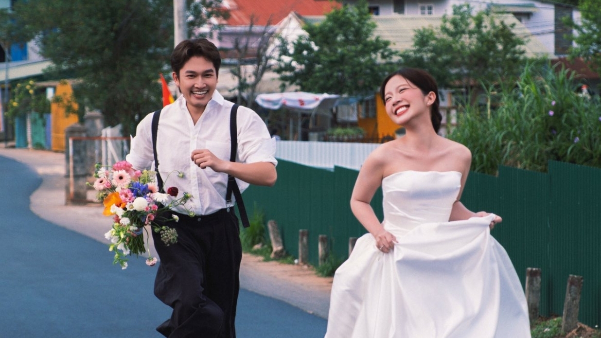 Bộ ảnh cưới đẹp như mơ của Đình Tú - Ngọc Huyền