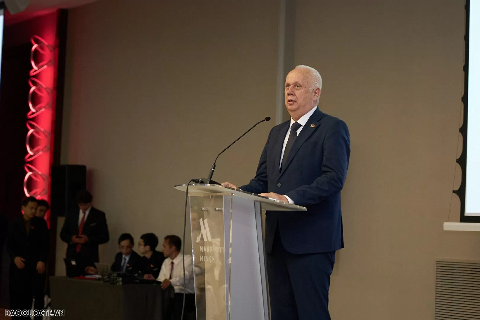 Đại sứ quán Việt Nam tại Belarus chiêu đãi kỷ niệm 80 năm Quốc khánh Đại sứ quán Việt Nam tại Belarus chiêu đãi kỷ niệm 80 năm Quốc khánh