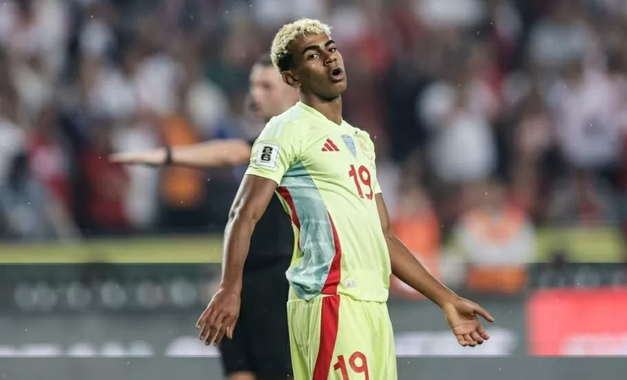 Yamal trong trận thắng Thổ Nhĩ Kỳ. (Nguồn: EFE) Yamal trong trận thắng Thổ Nhĩ Kỳ. (Nguồn: EFE)