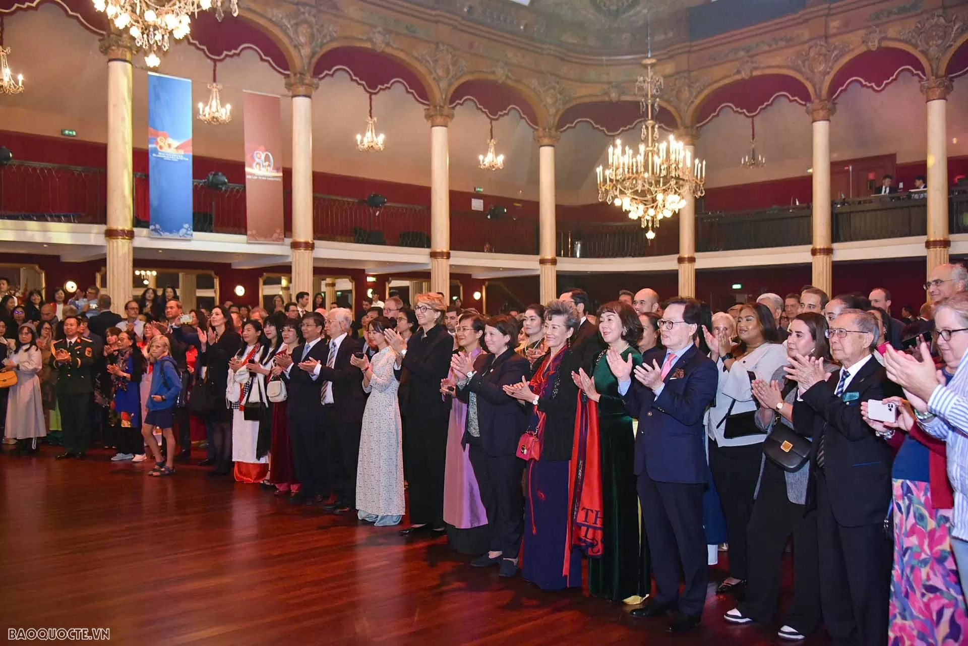 Đại sứ quán Việt Nam tại Pháp tổ chức kỷ niệm 80 năm Quốc khánh 2/9 Đại sứ quán Việt Nam tại Pháp tổ chức kỷ niệm 80 năm Quốc khánh 2/9