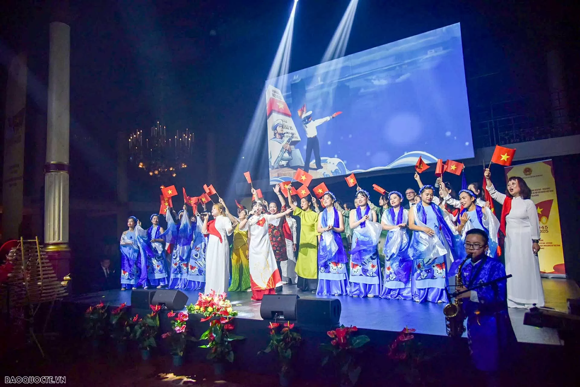 Đại sứ quán Việt Nam tại Pháp tổ chức kỷ niệm 80 năm Quốc khánh 2/9 Đại sứ quán Việt Nam tại Pháp tổ chức kỷ niệm 80 năm Quốc khánh 2/9