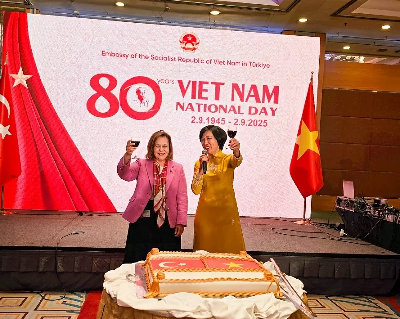 Lễ kỷ niệm 80 năm Quốc khánh – Dấu ấn Việt Nam tại Thổ Nhĩ Kỳ Lễ kỷ niệm 80 năm Quốc khánh – Dấu ấn Việt Nam tại Thổ Nhĩ Kỳ