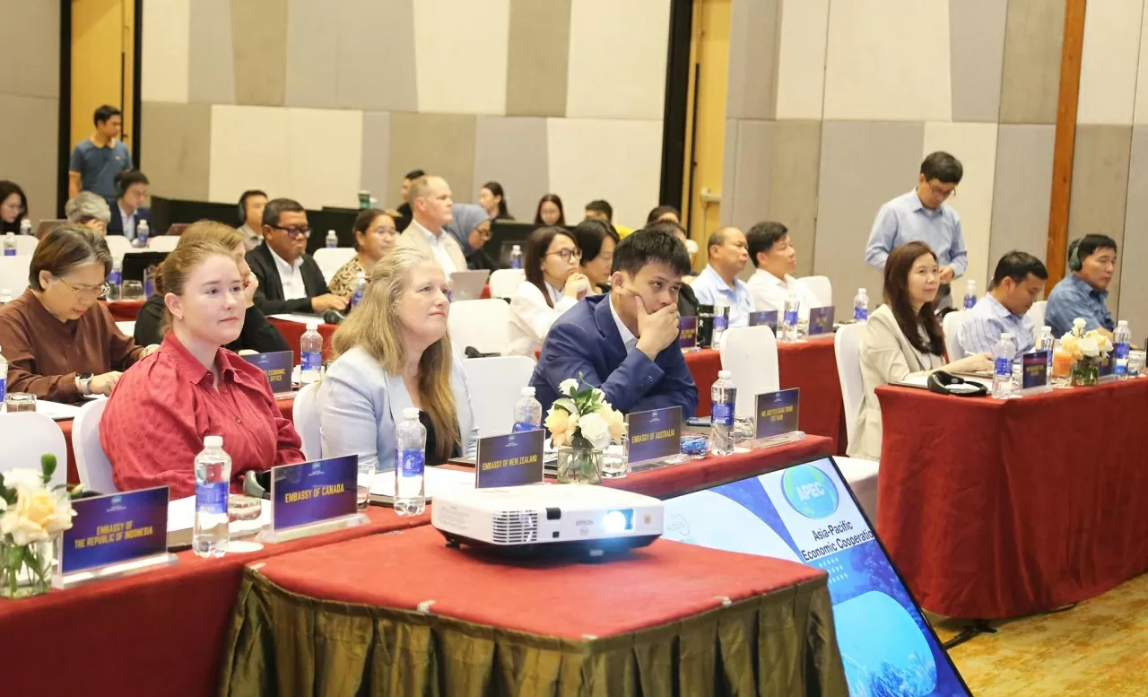 Hội thảo có sự tham gia của hơn 70 diễn giả và đại biểu quốc tế và trong nước. (Ảnh: Thành Long)