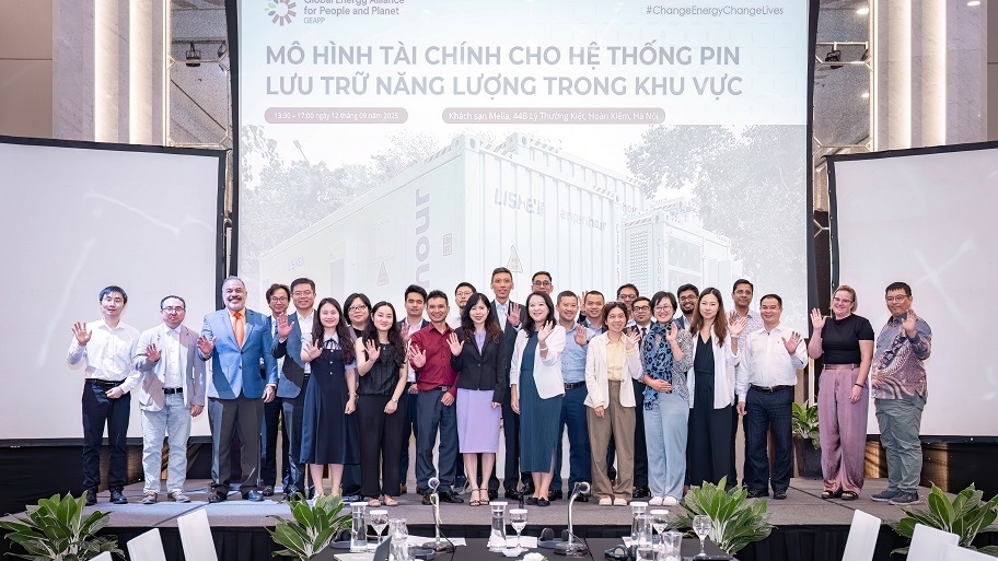 Việt Nam thúc đẩy tiến trình khu vực về tài chính cho hệ thống pin lưu trữ năng lượng