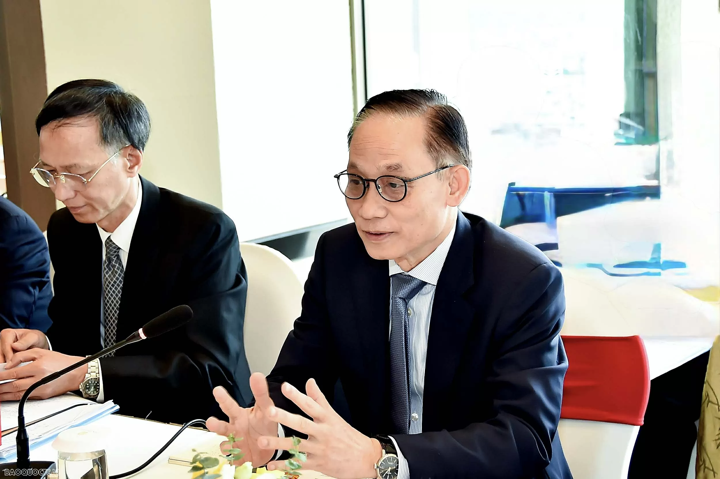 Bí thư Trung ương Đảng, Quyền Bộ trưởng Ngoại giao Lê Hoài Trung hội đàm với Bộ trưởng Ngoại giao và Hợp tác Timor-Leste Việt Nam chia sẻ với Timor-Leste kinh nghiệm về quá trình hội nhập quốc tế