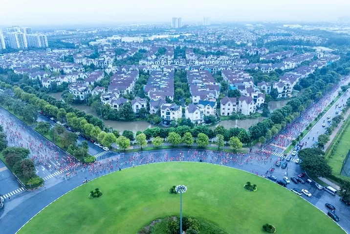 Hàng chục nghìn vận động viên trong và ngoài nước tham gia Giải marathon quốc tế Hà Nội mùa thứ 4