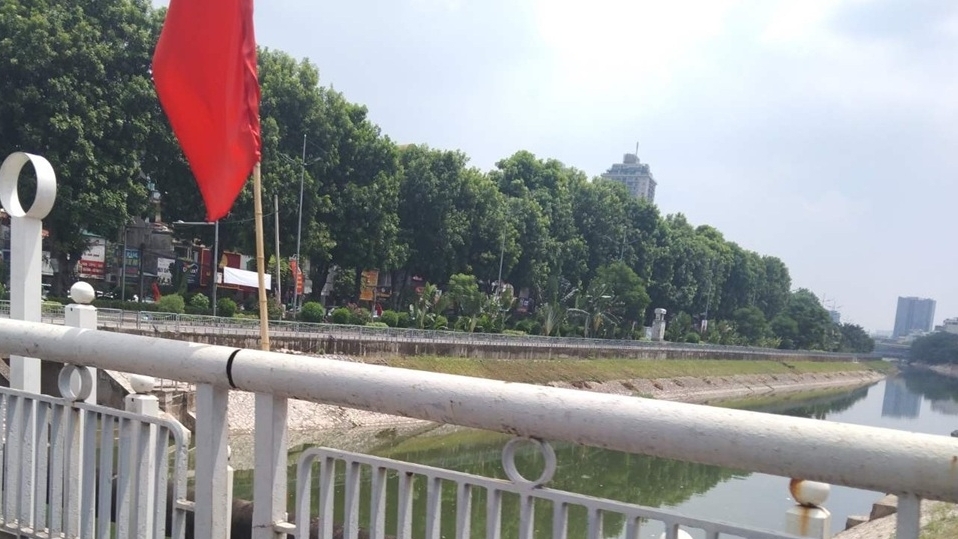 Hà Nội chỉnh trang, bảo đảm mỹ quan 'xanh, sạch, đẹp' hai bên bờ sông Tô Lịch