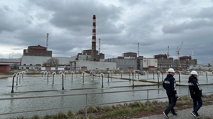 IAEA ghi nhận pháo kích tại một nhà máy điện hạt nhân Ukraine