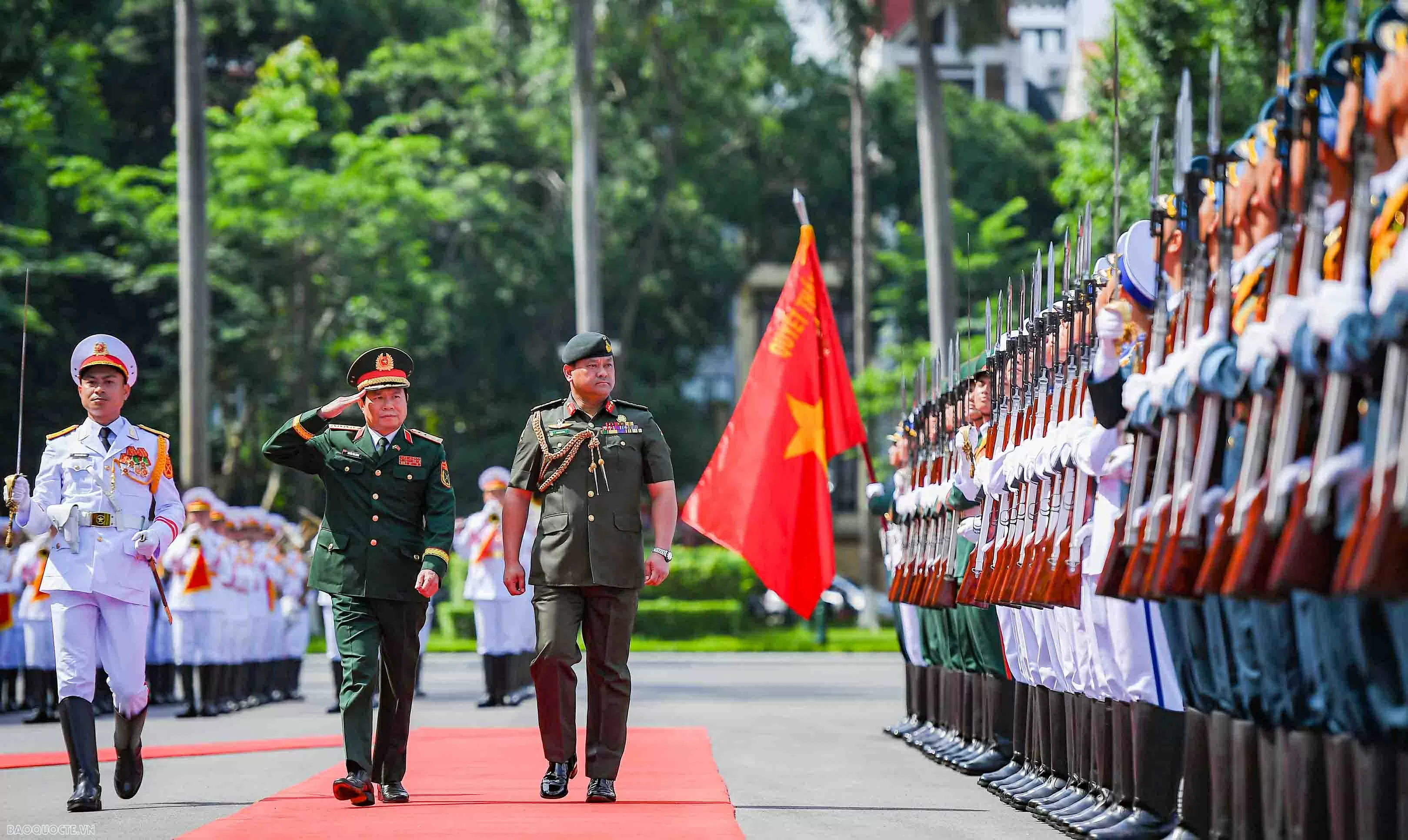 Việt Nam-Brunei: Nghiên cứu phát triển thêm các lĩnh vực hợp tác quốc phòng mới Việt Nam-Brunei: Nghiên cứu phát triển thêm các lĩnh vực hợp tác quốc phòng mới