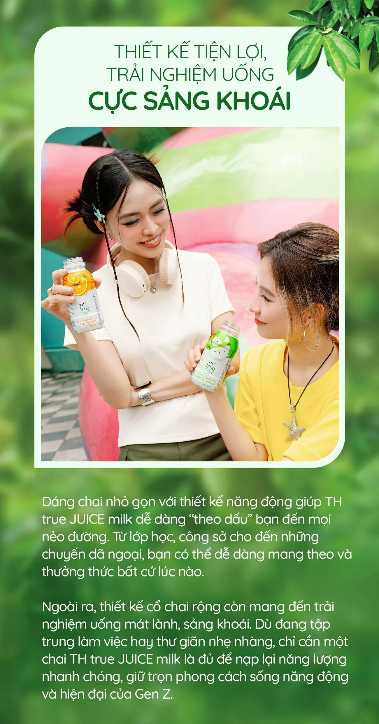 Nước uống Sữa trái cây mát lịm - thức uống giải nhiệt tiếp năng lượng cho Gen Z Nước uống Sữa trái cây mát lịm - thức uống giải nhiệt tiếp năng lượng cho Gen Z