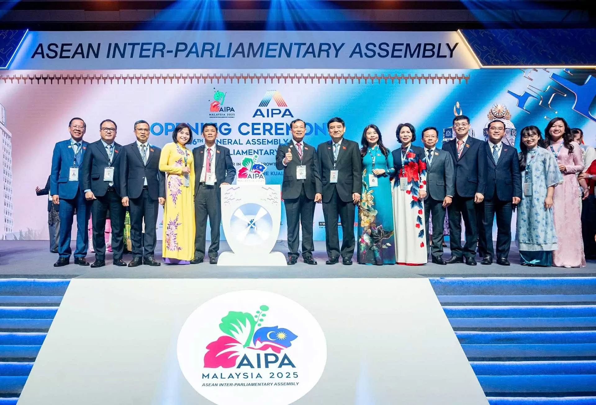 Chủ tịch Quốc hội Trần Thanh Mẫn dự lễ khai mạc Đại hội đồng liên Nghị viện ASEAN lần thứ 46