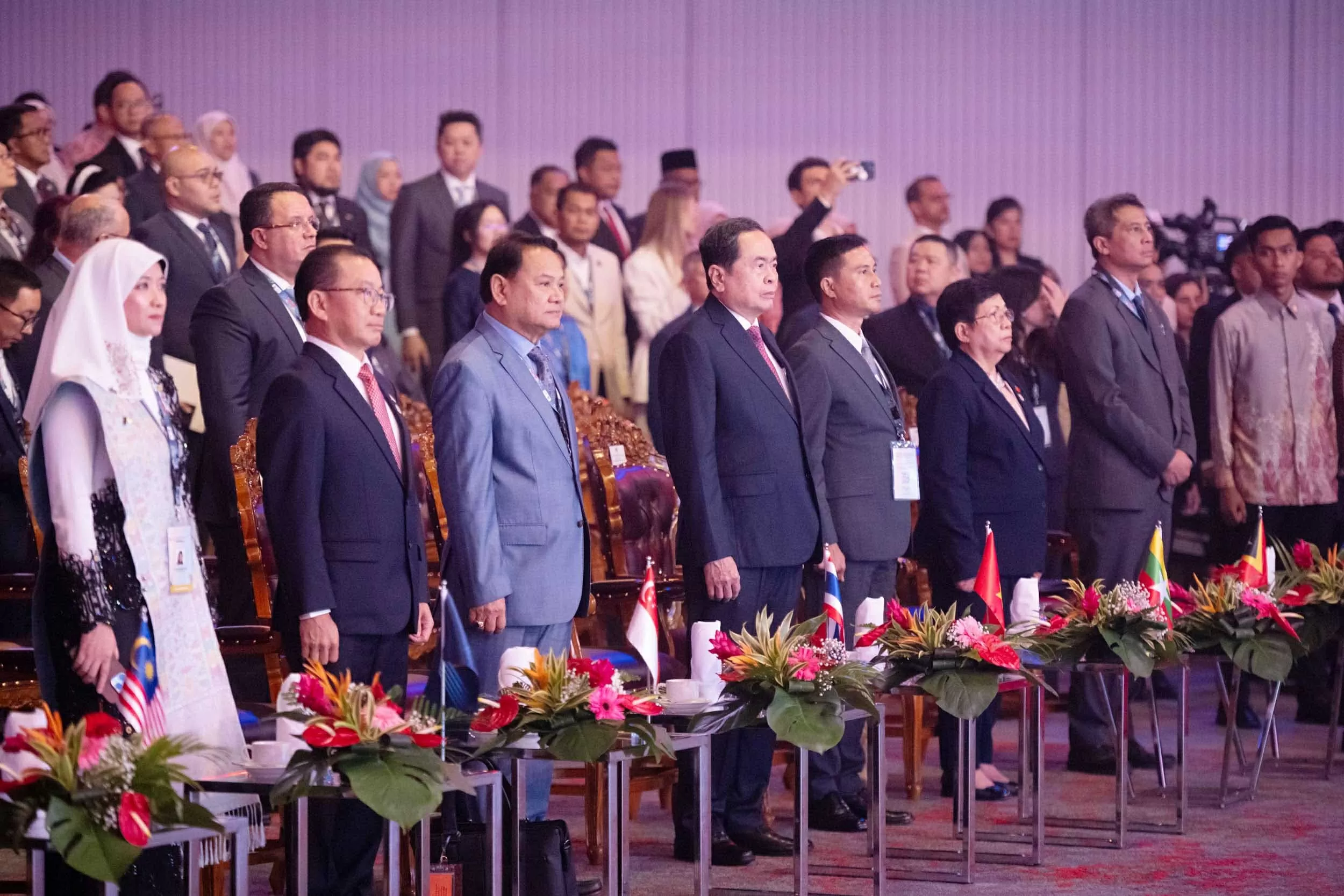 Chủ tịch Quốc hội Trần Thanh Mẫn dự lễ khai mạc Đại hội đồng liên Nghị viện ASEAN lần thứ 46