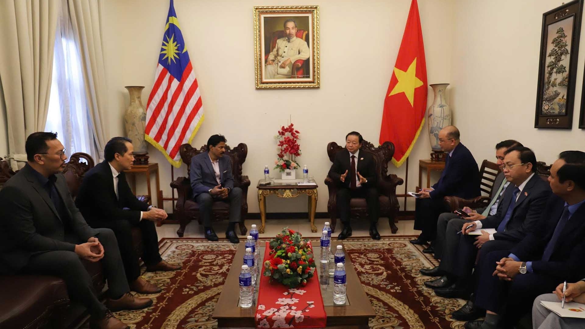 pho thu tuong tran hong ha tiep lanh dao mot so hiep hoi doanh nghiep malaysia