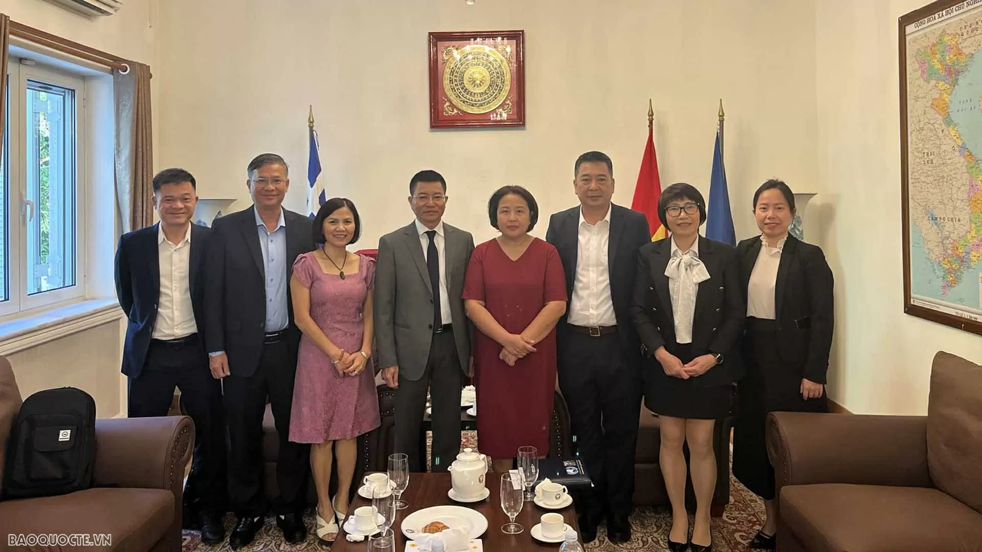 Tăng cường trao đổi, tìm hiểu kinh nghiệm với Hy Lạp trong quản lý ngân quỹ nhà nước với việc điều hành chính sách tiền tệ