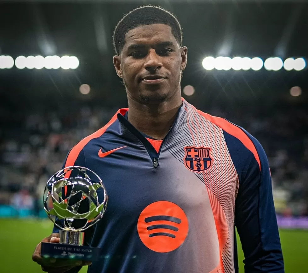 Rashford lần đầu tiên giành danh hiệu cá nhân tại Barca