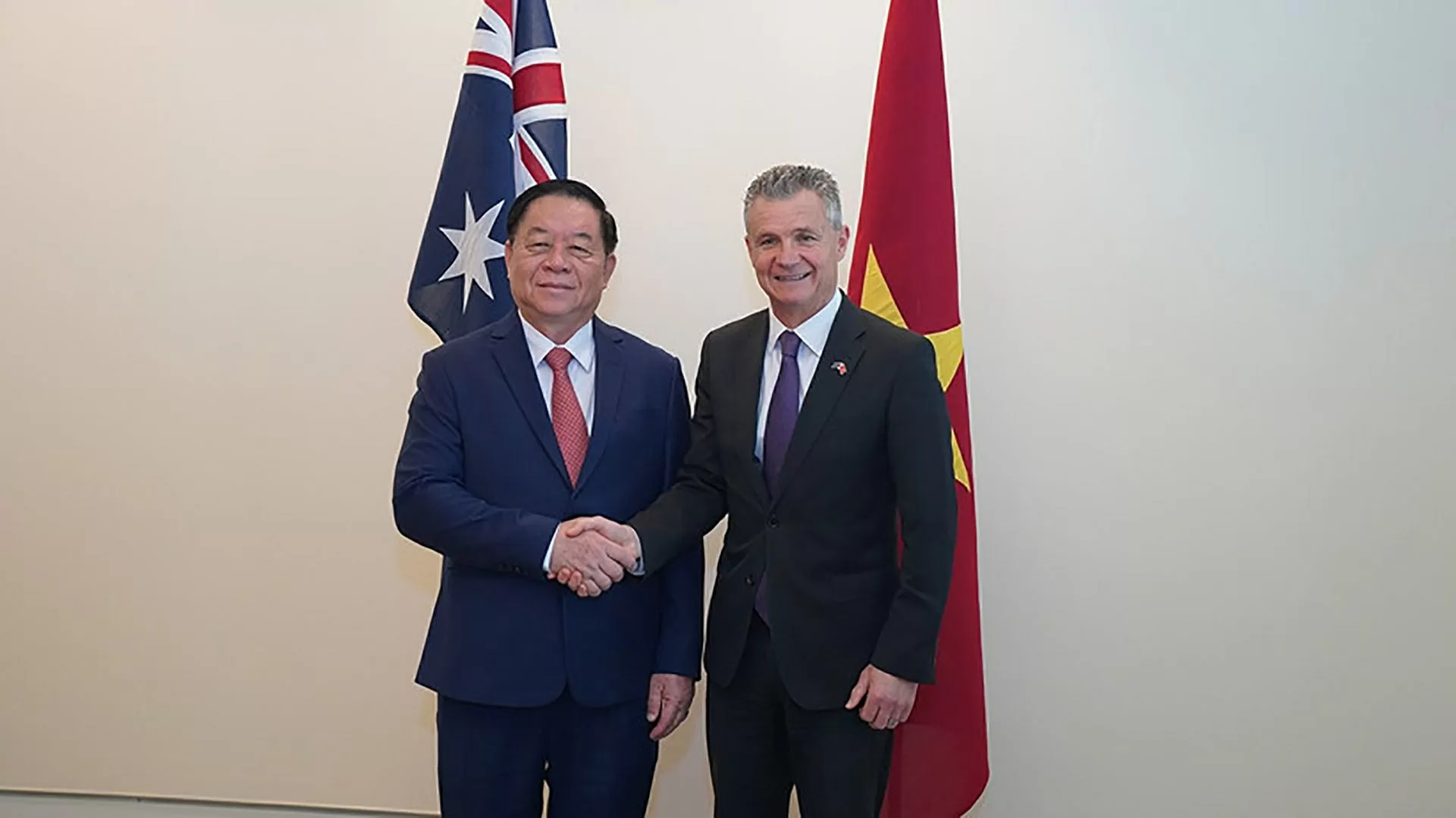 Trưởng ban Tuyên giáo và Dân vận Trung ương Nguyễn Trọng Nghĩa thăm làm việc tại Australia