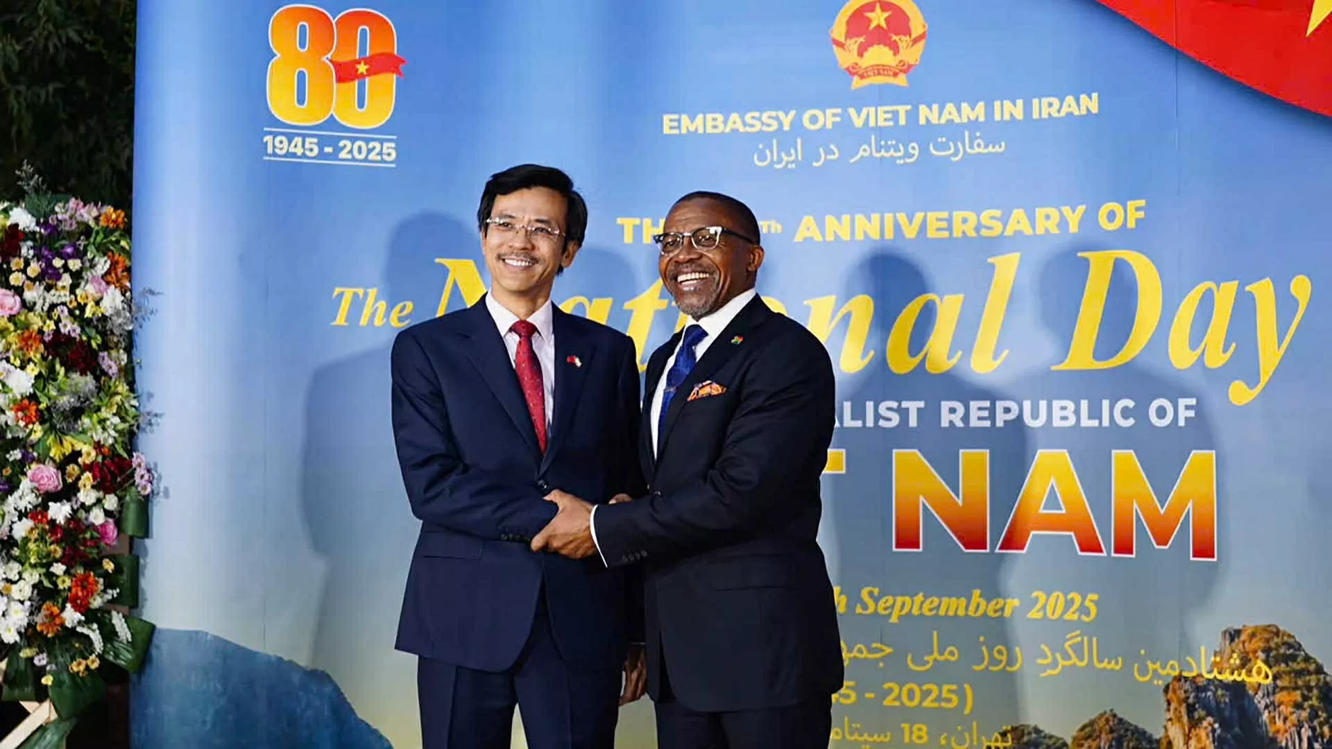 Đại sứ quán Việt Nam tại Iran long trọng kỷ niệm 80 năm Quốc khánh 2/9
