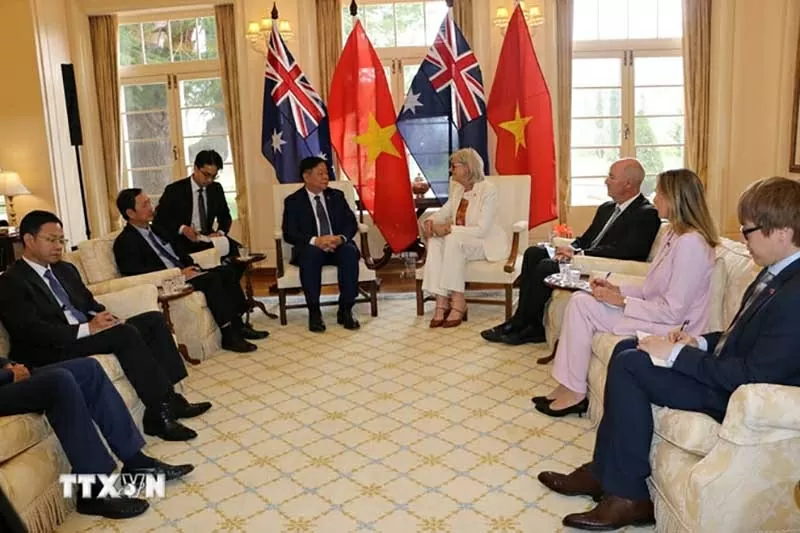 Đoàn đại biểu Đảng Cộng sản Việt Nam thăm và làm việc tại Australia