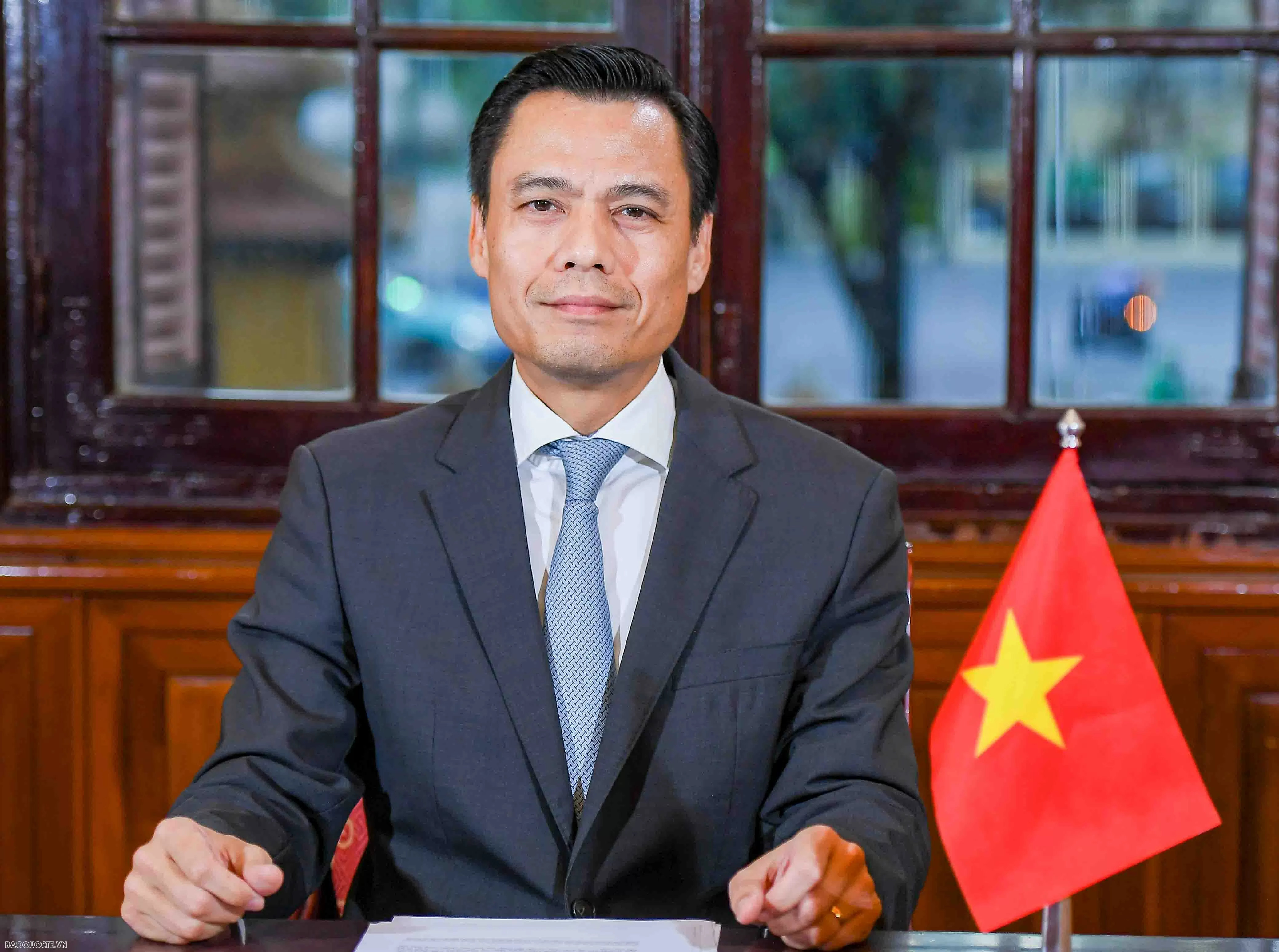 Thứ trưởng Đặng Hoàng Giang. (Ảnh: Nguyễn Hồng)