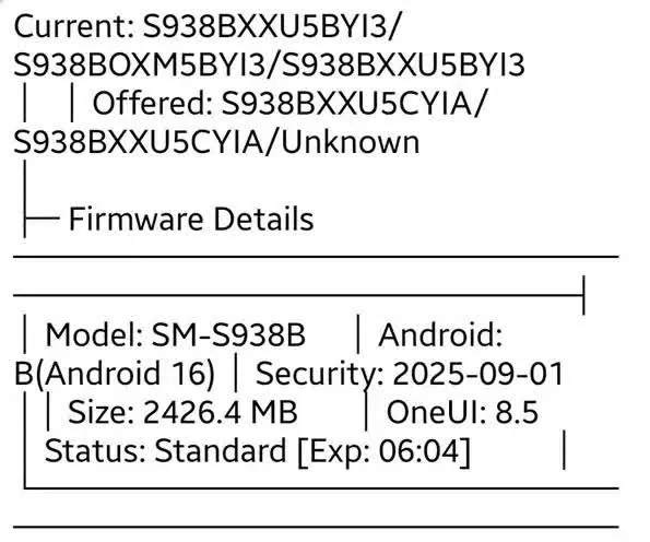 Thông tin mới về One UI 8.5 và Galaxy S26 đang khiến cộng đồng công nghệ xôn xao. Thông tin mới về One UI 8.5 và Galaxy S26 đang khiến cộng đồng công nghệ xôn xao.