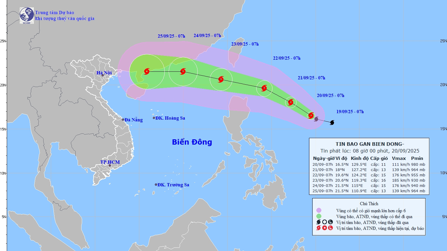 du bao thoi tiet 10 ngay toi 20 299 tin bao gan bien dong con bao ragasa bac bo co kha nang xay ra mua lon dien rong tu 25 279