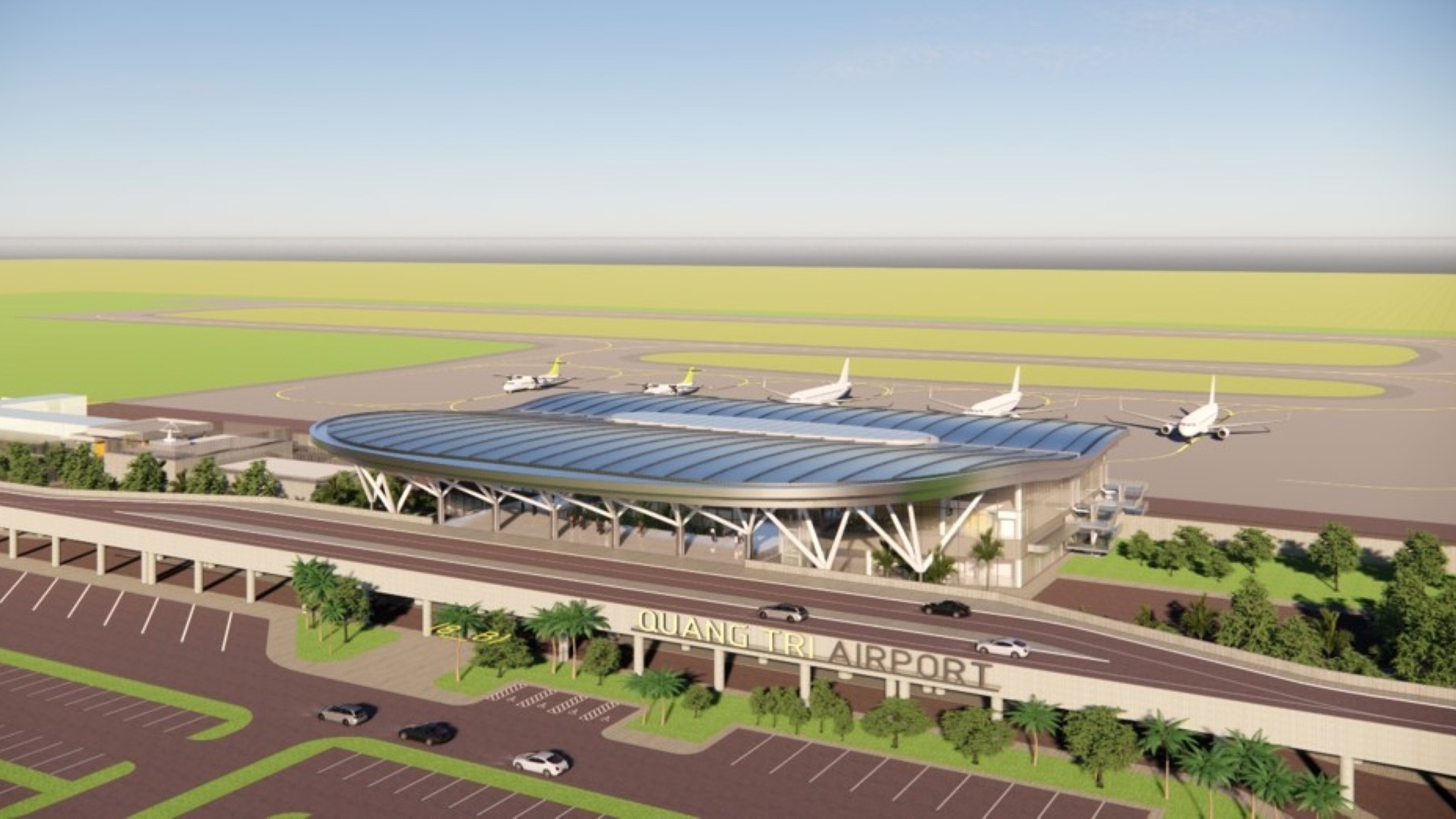 Sân bay “bốn trong một” do T&T Group đầu tư tại Quảng Trị: Động lực phát triển trong tương lai